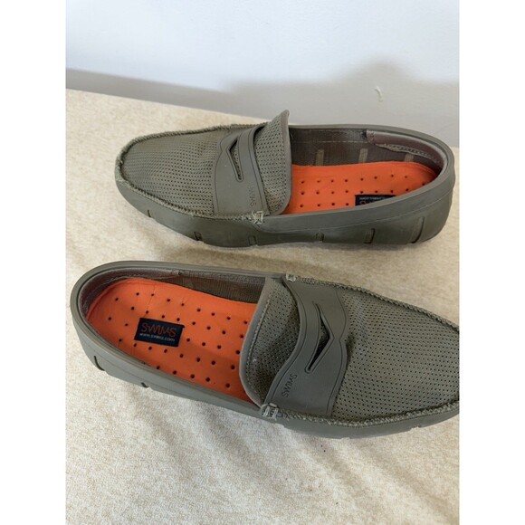 Swims Mens Penny Loafer Casual Party  Gray Mens 9 main image 8